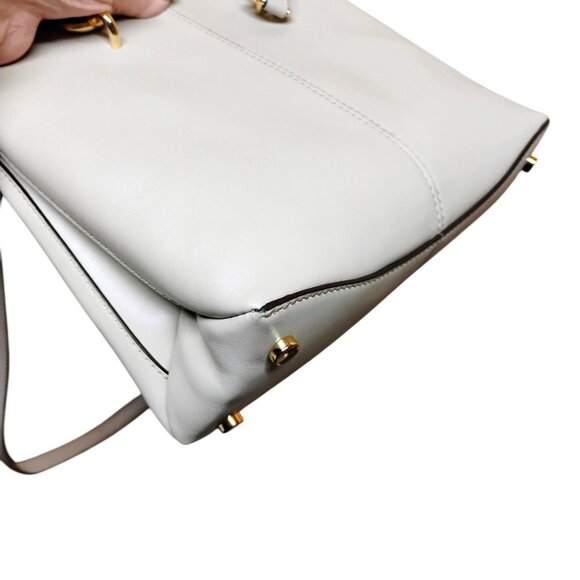 Michael Kors NEW Cece Light Sand 3 Compartment Small Chain Messenger Bag $328 - Picture 12 of 16